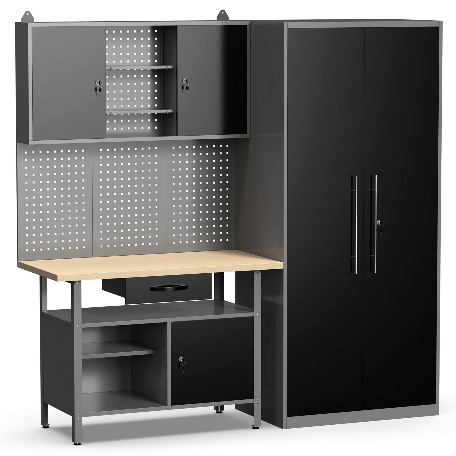 Verktygsskåp Timco Pro+ 210x60x200 cm