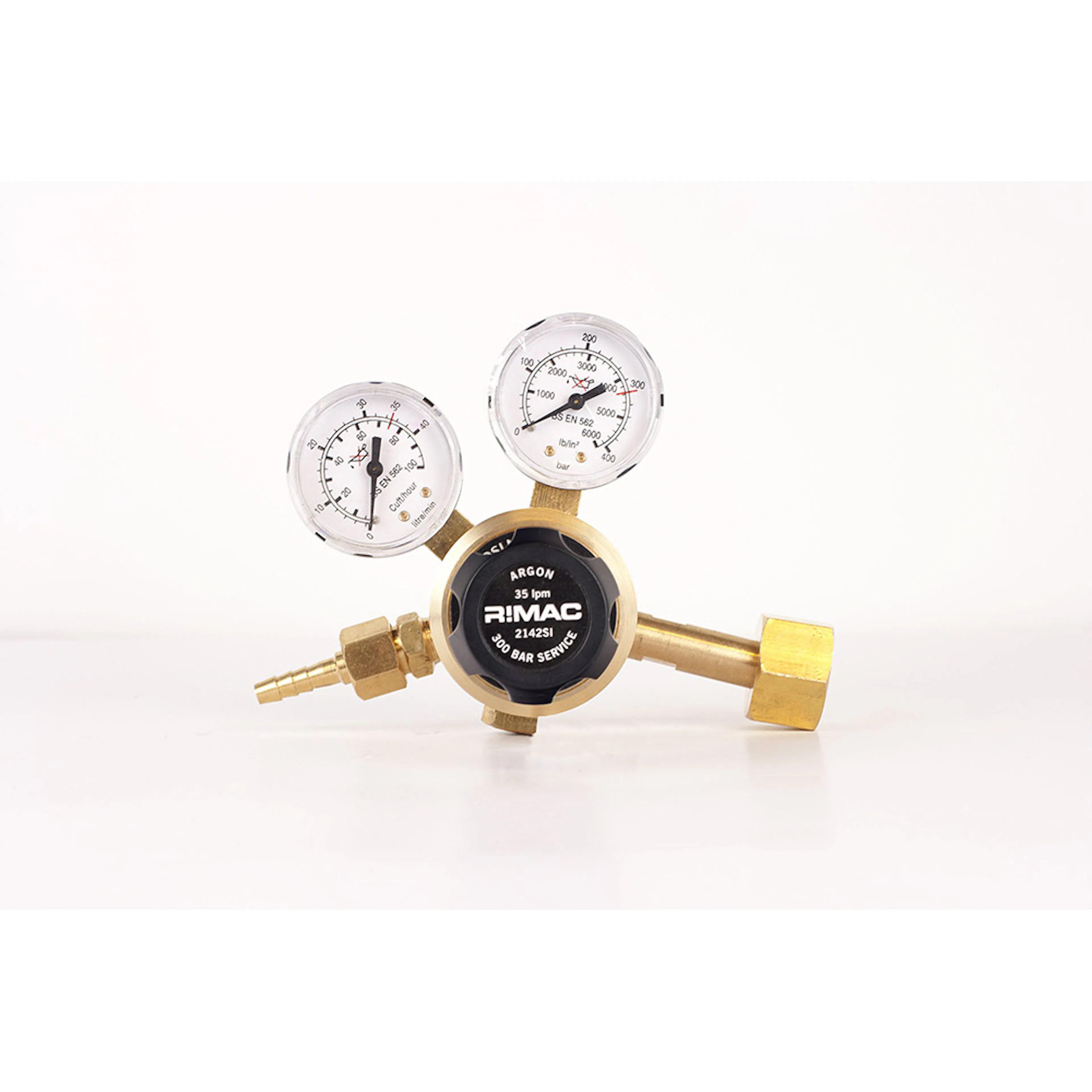 Gasregulator R!MAC Mix Argon/Co2 Max.gasflöde 35L/min