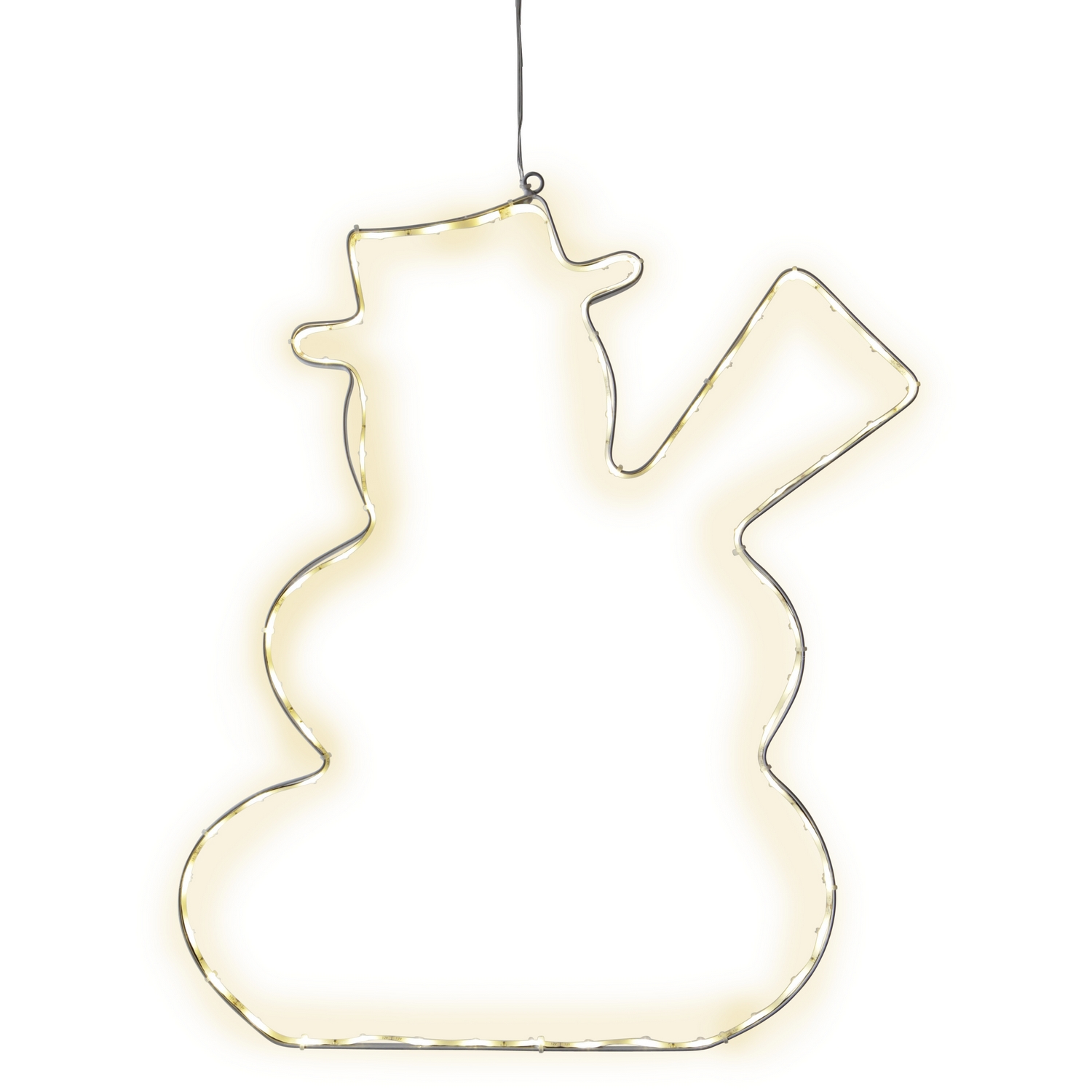 Dekorationsbelysning Star Trading Lumiwall Snögubbe