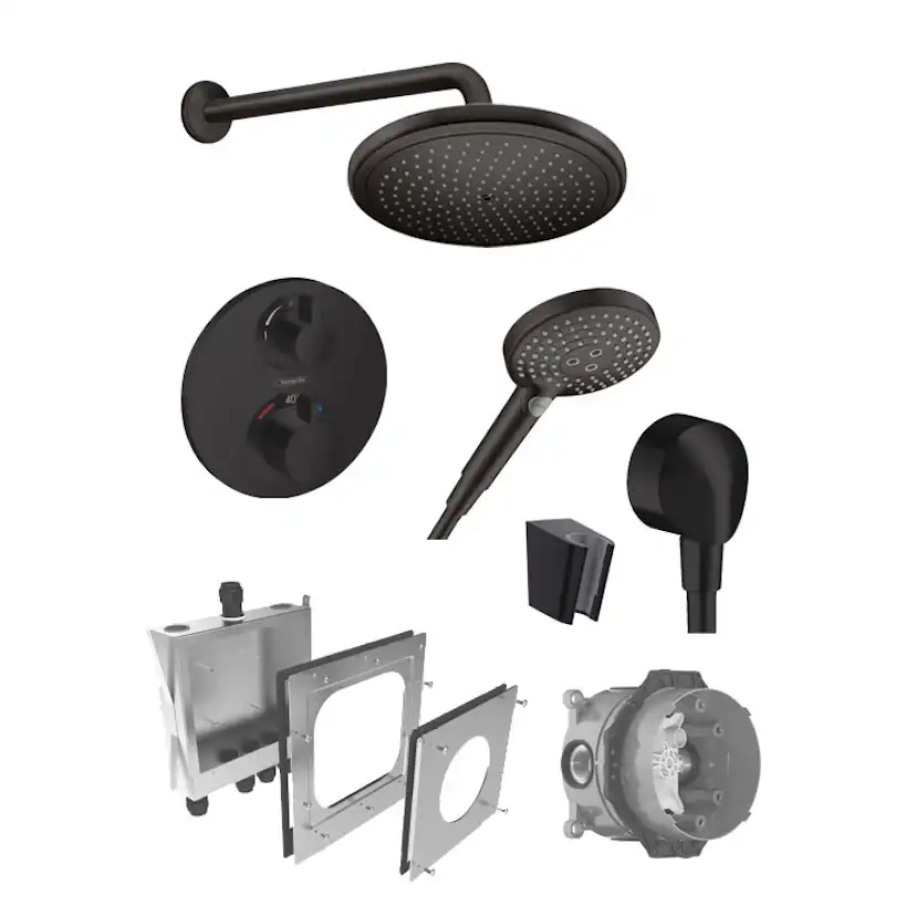 Takdusch Hansgrohe Ecostat S 280 Inbyggnadspaket
