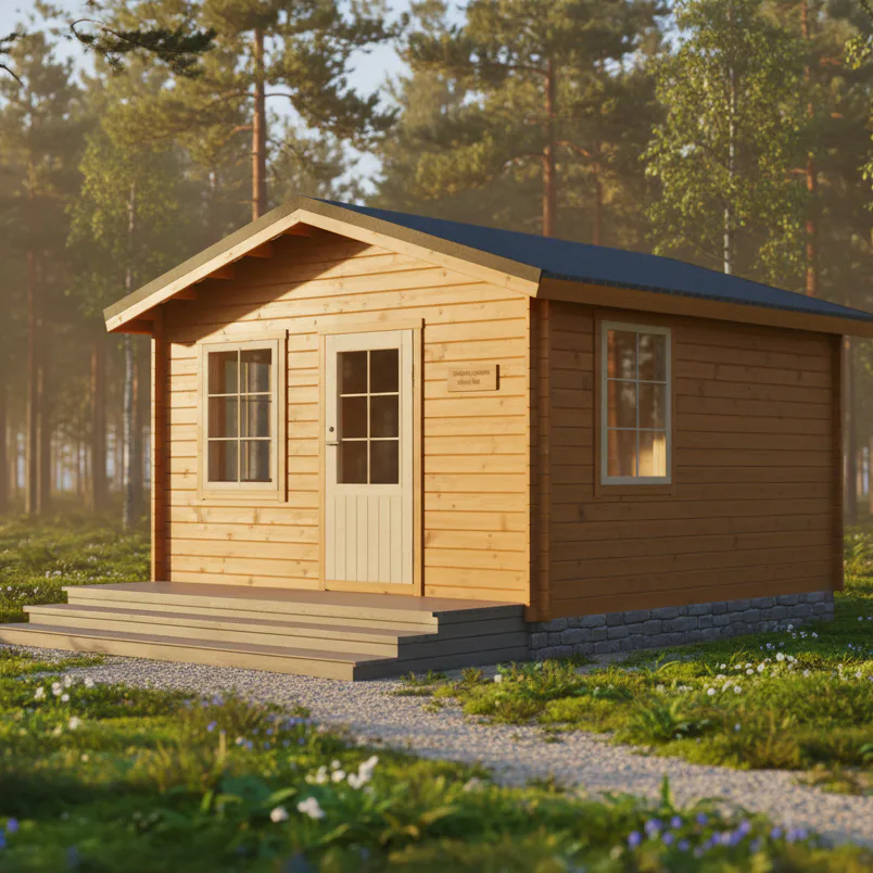 Friggebod LP Garden V-L (16m2)