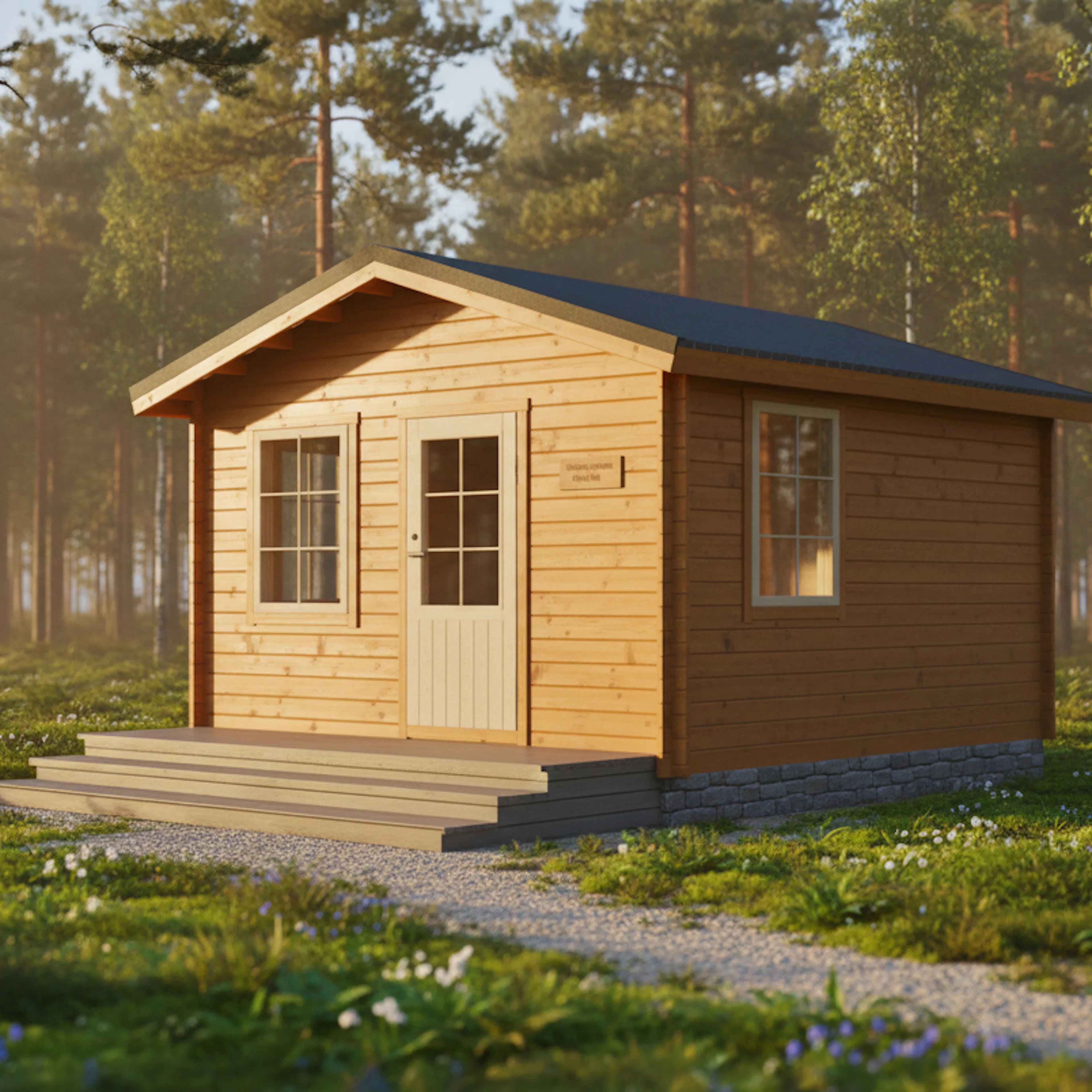 Friggebod LP Garden V-L (16m2)
