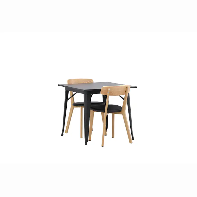 Matgrupp Venture Home Tempe med 2 Sanjos Stolar