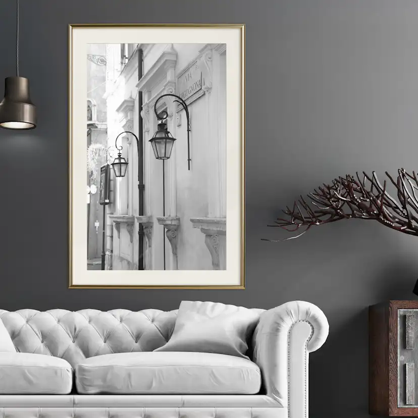 Poster Artgeist Affisch Street Lamps