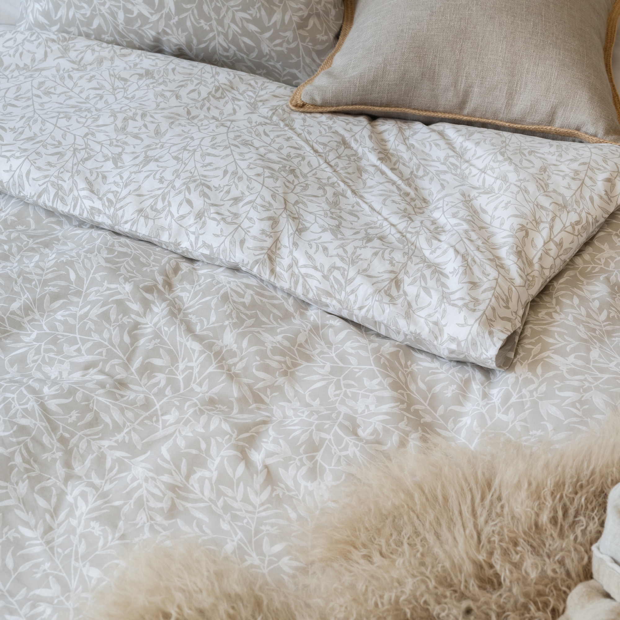 Påslakanset Borganäs of Sweden Garden Enkelsäng