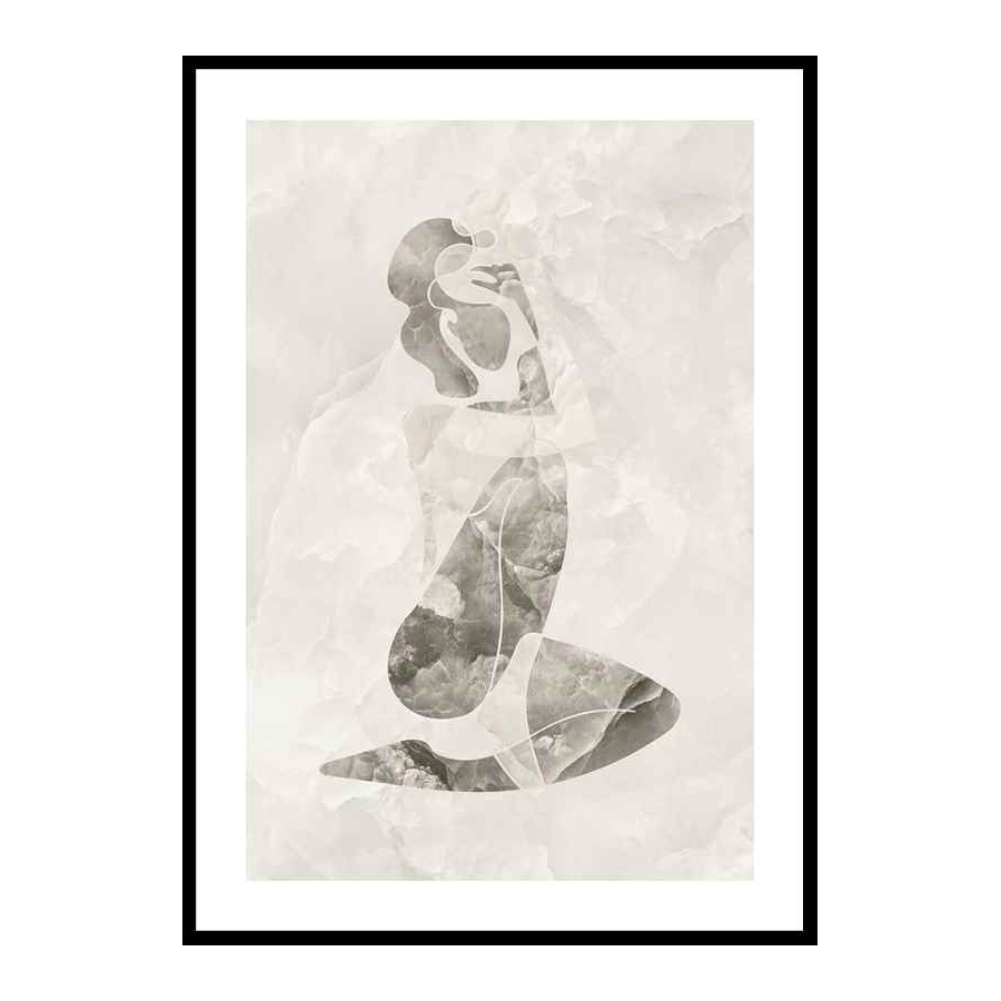 Poster Gallerix Marble Figure No2