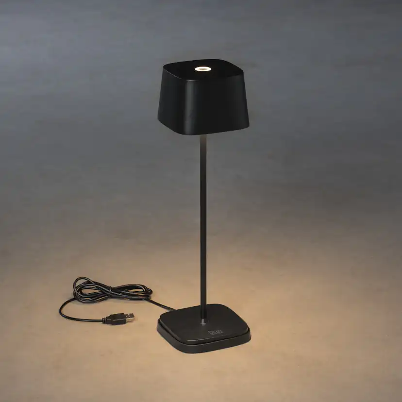 Portabel Lampa Gnosjö Konstsmide Capri Bordslampa USB