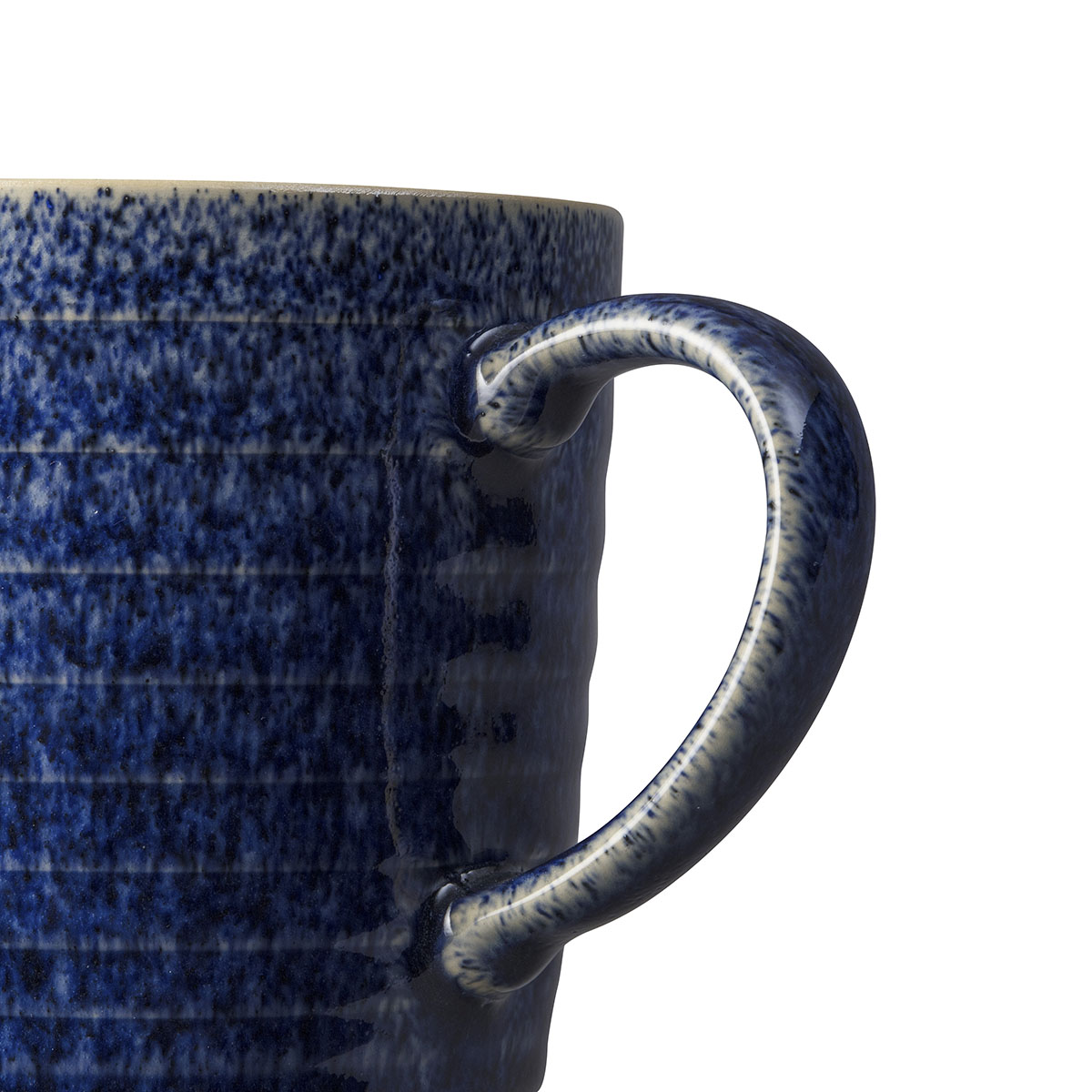 Räfflad Mugg Denby Studio Blue 40 cl