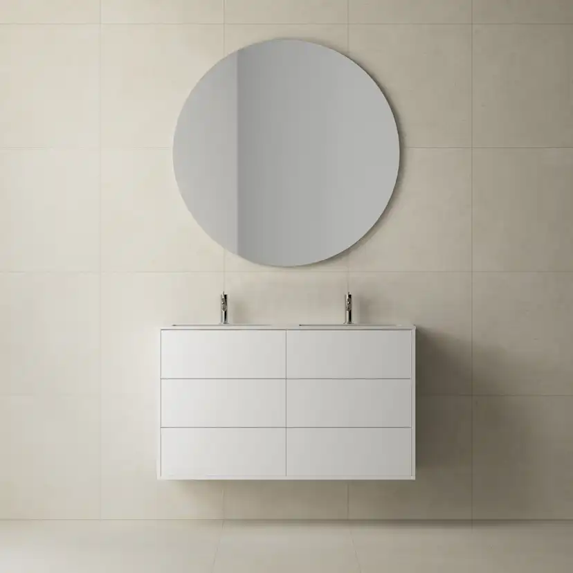 Kommod Terra Solid 120 D, Natural Oak, 6 Lådor Färg: Natural Oak, Bredd: 1200 mm