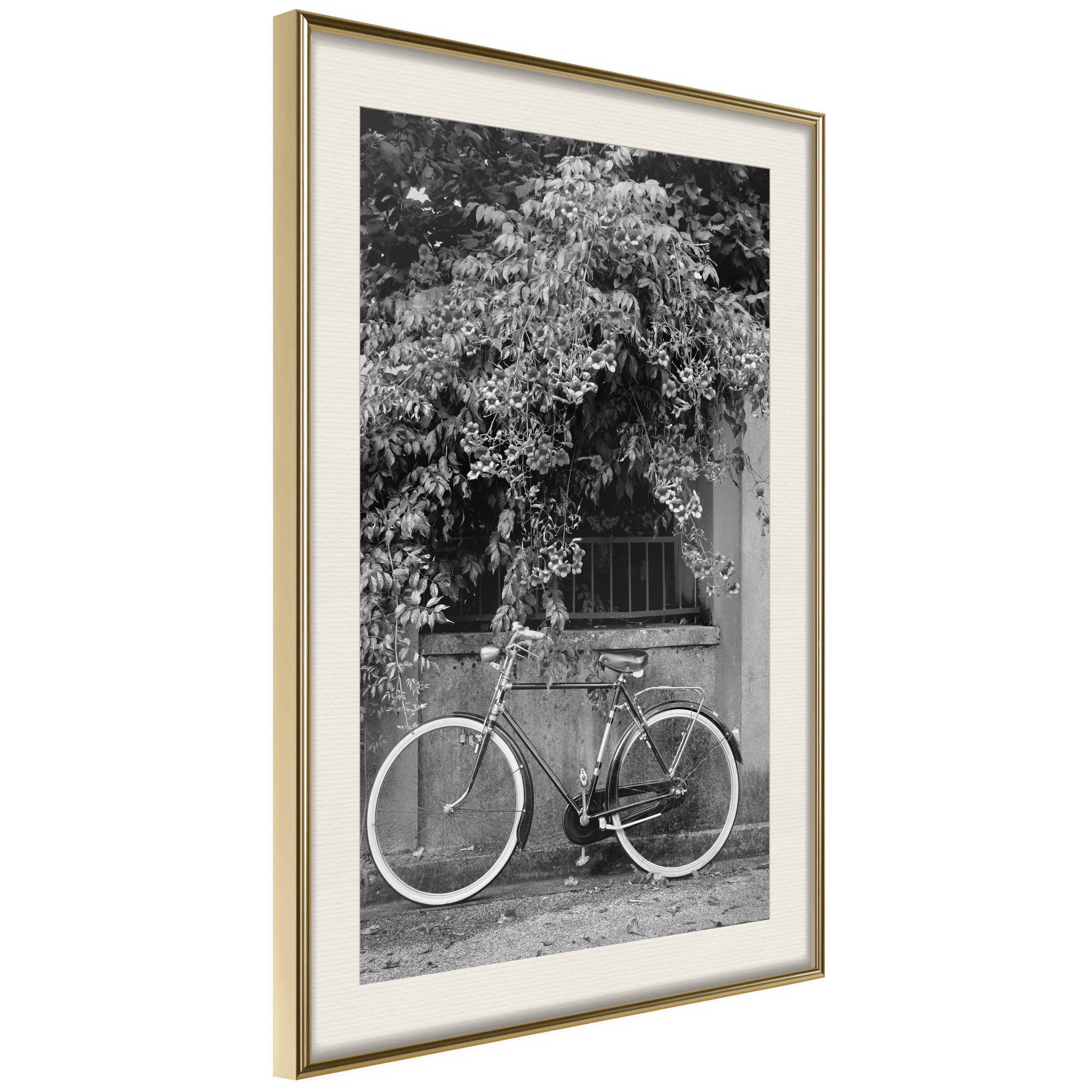 Poster Artgeist Affisch Bicycle and Flowers