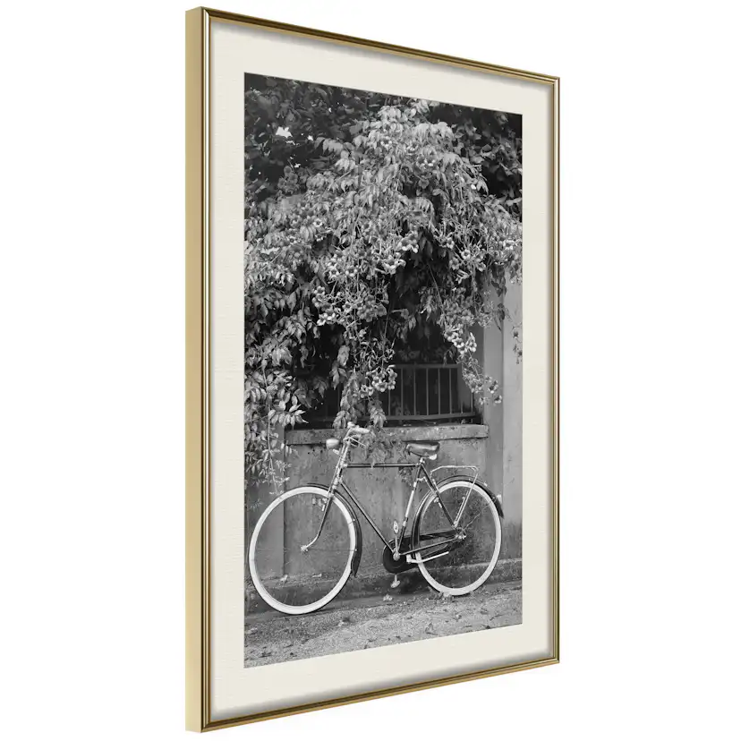Poster Artgeist Affisch Bicycle and Flowers