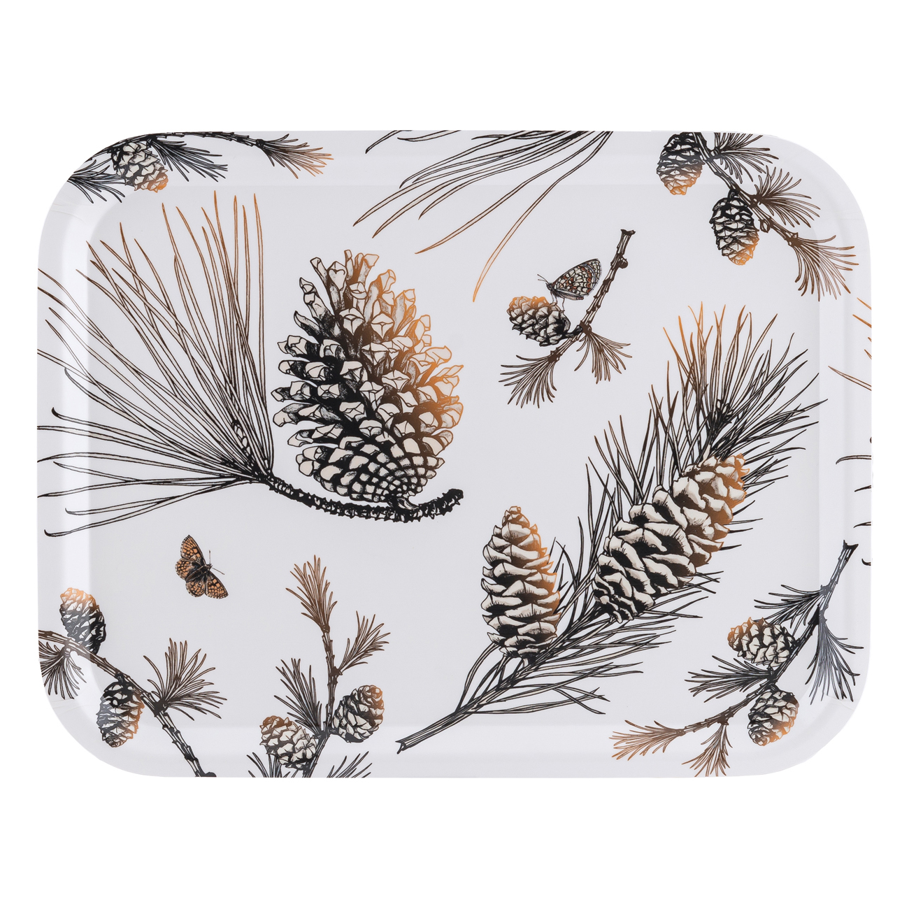 Bricka Åry Trays Pine Cone