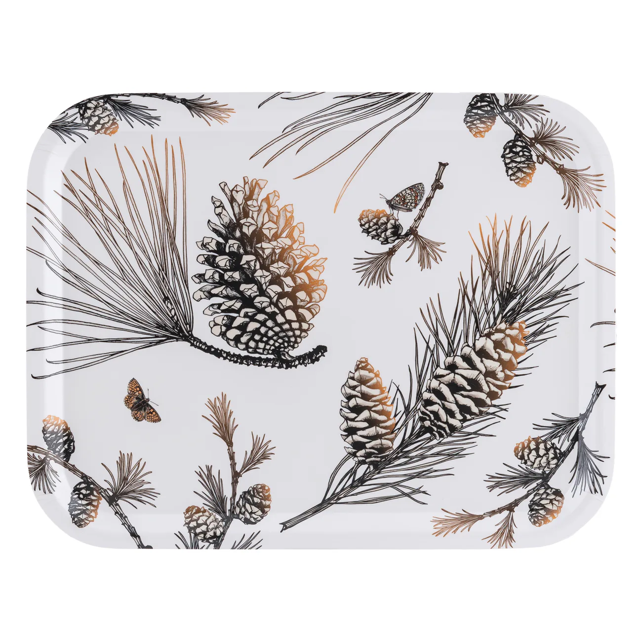 Bricka Åry Trays Pine Cone