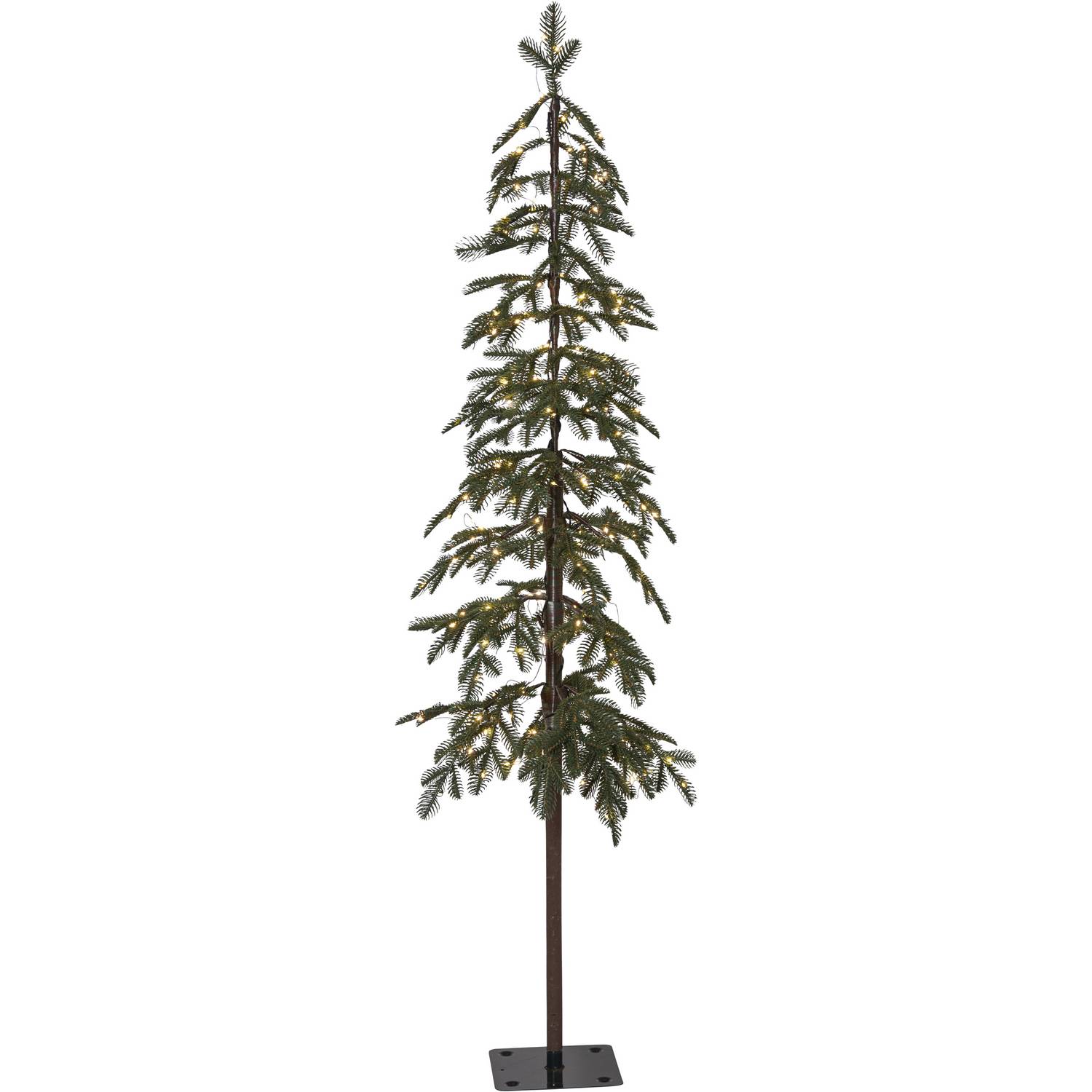Julgran Star Trading Grantorp Plastgran 150 cm med LED 240 Ljus