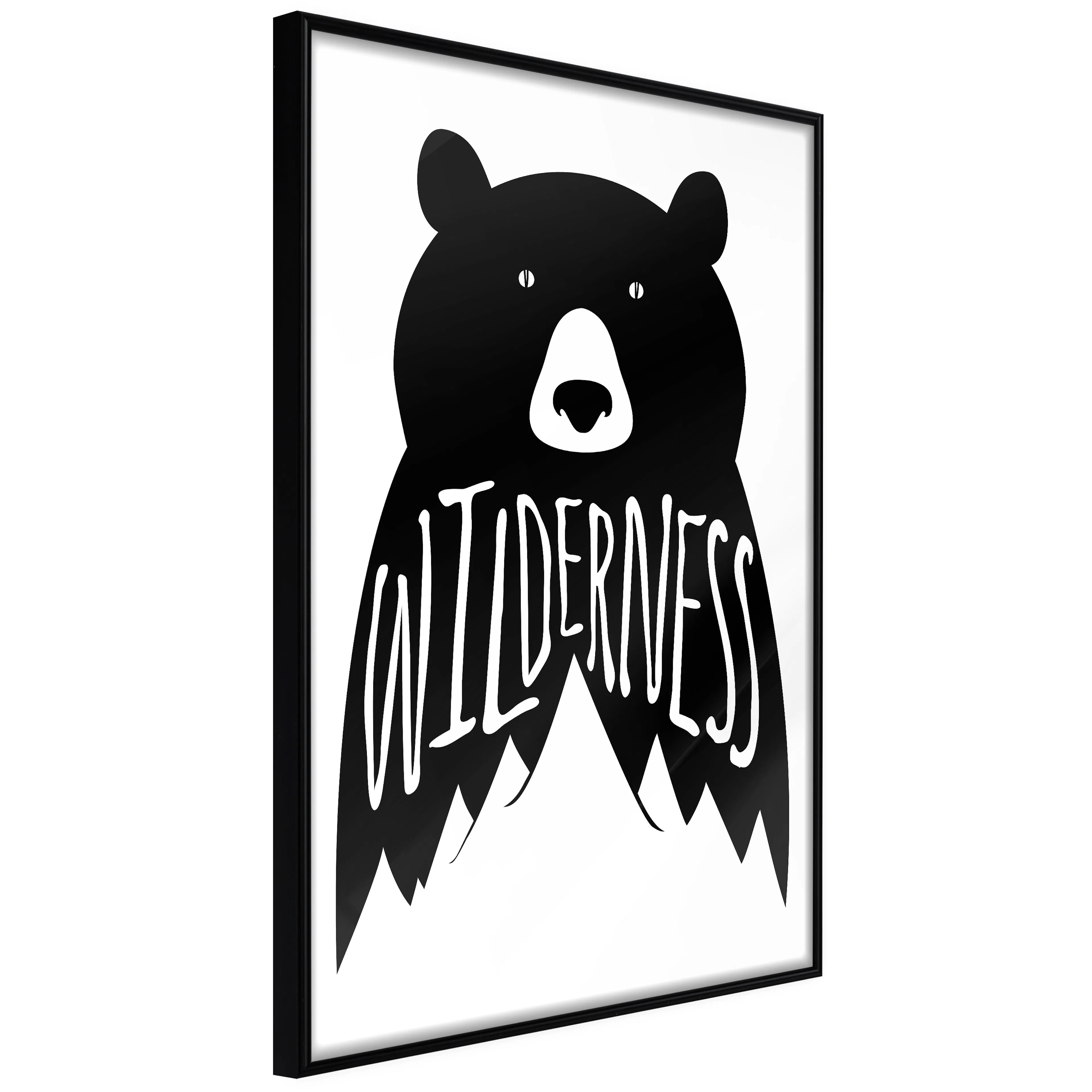 Affisch - Wilderness [Poster] 20x30 Svart ram, 20x30 cm
