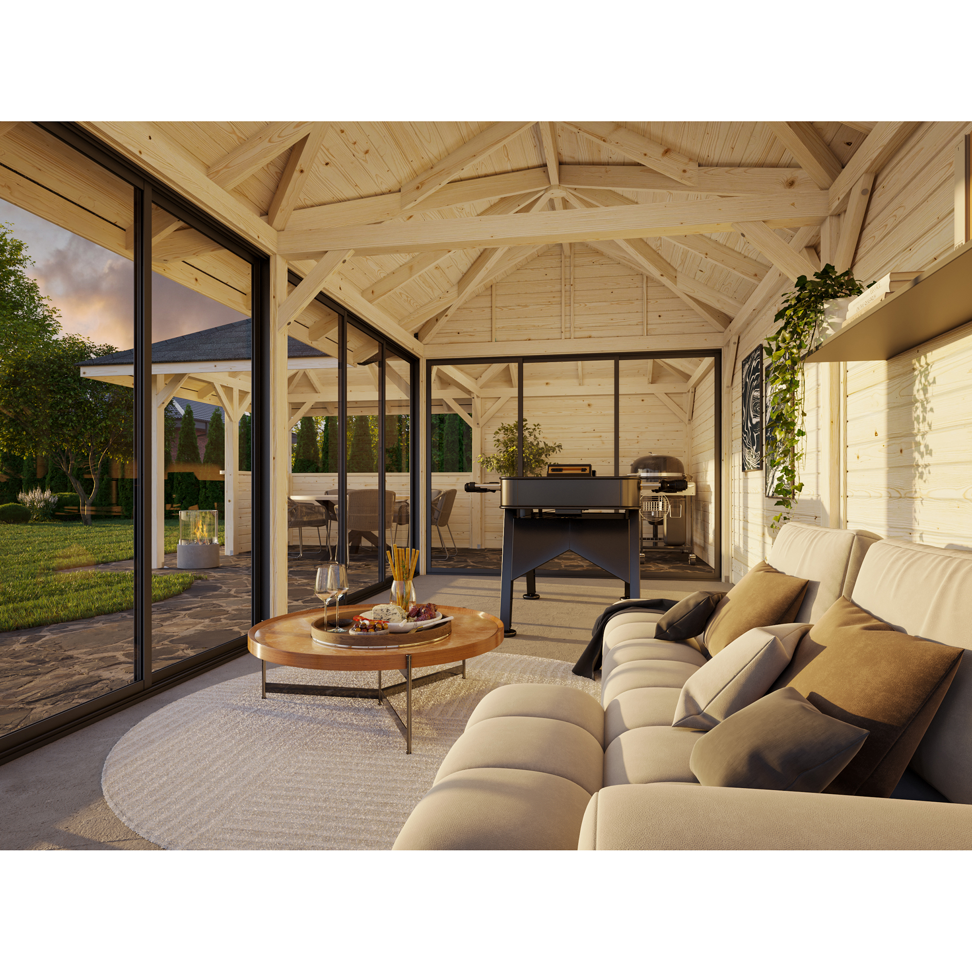 Uterum Palmako Bianca 33,2 m2 Set 221 Slide