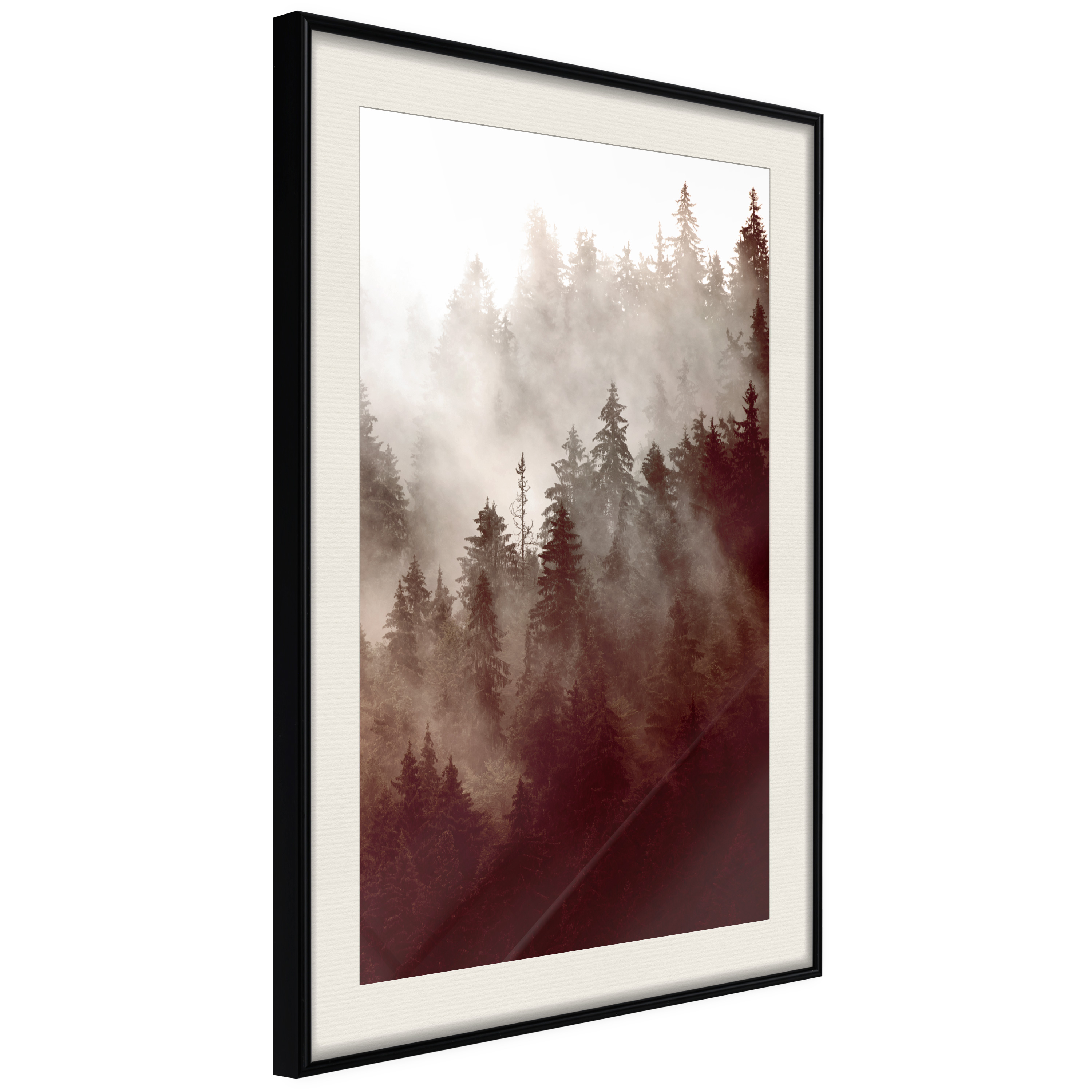 Poster Artgeist Affisch Brown Forest