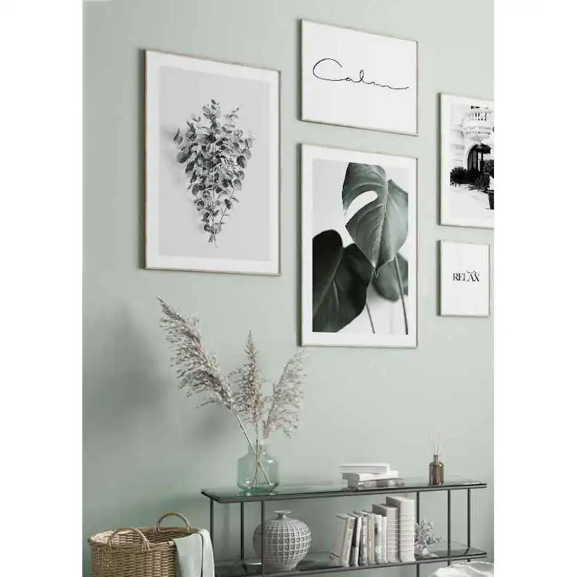 Poster Gallerix Green Leaves No1