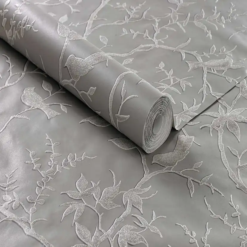 Tapet Superfresco Easy Glitter Fåglar 104126