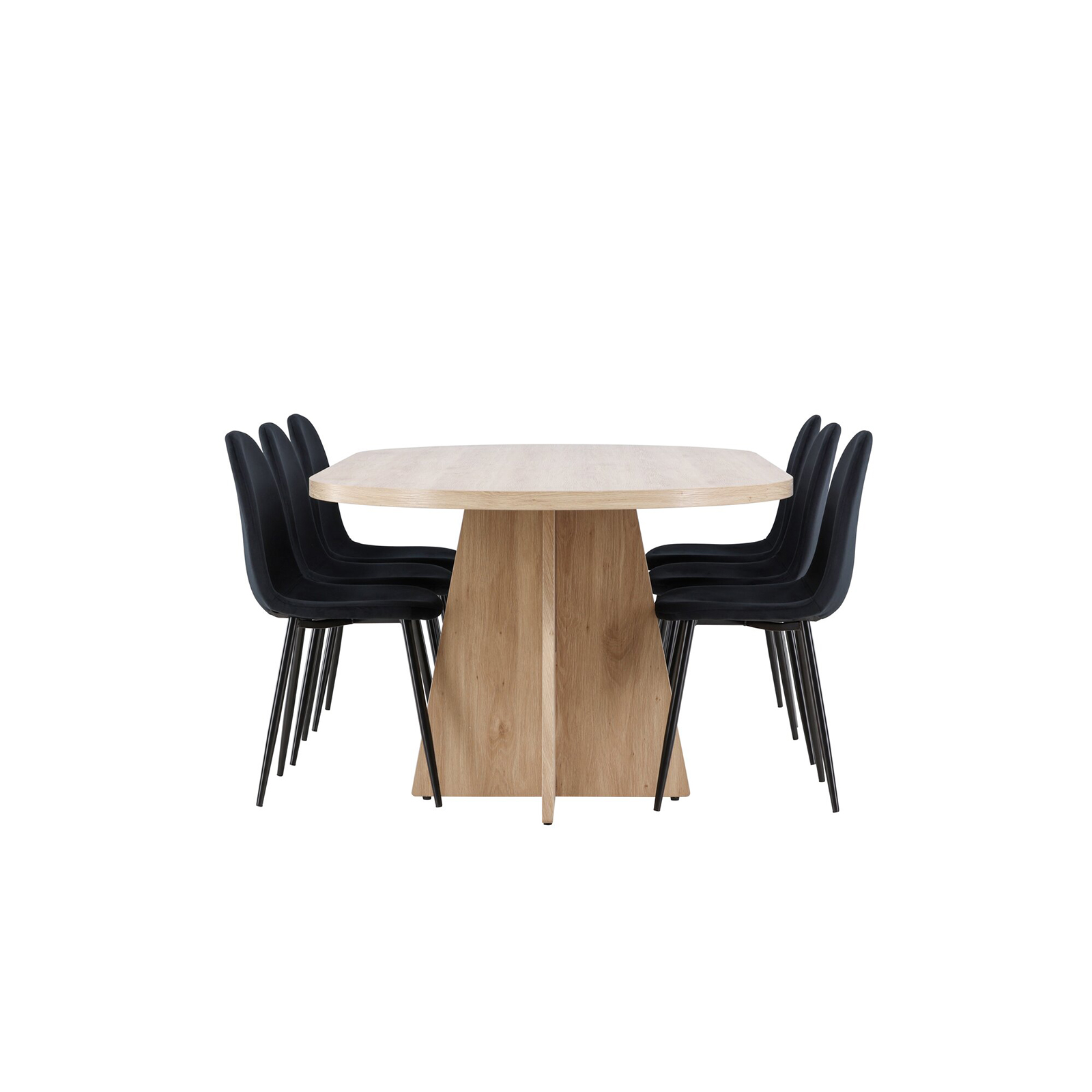 Matgrupp Venture Home Bootcut 230 med 6 st Polar Stolar Sammet