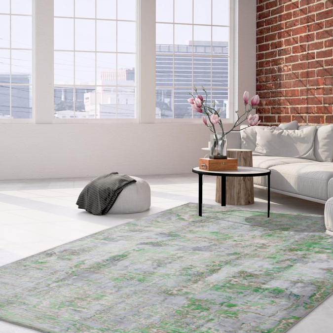 Handvävd matta D-sign Virsladewich Desdi Flerfärgad