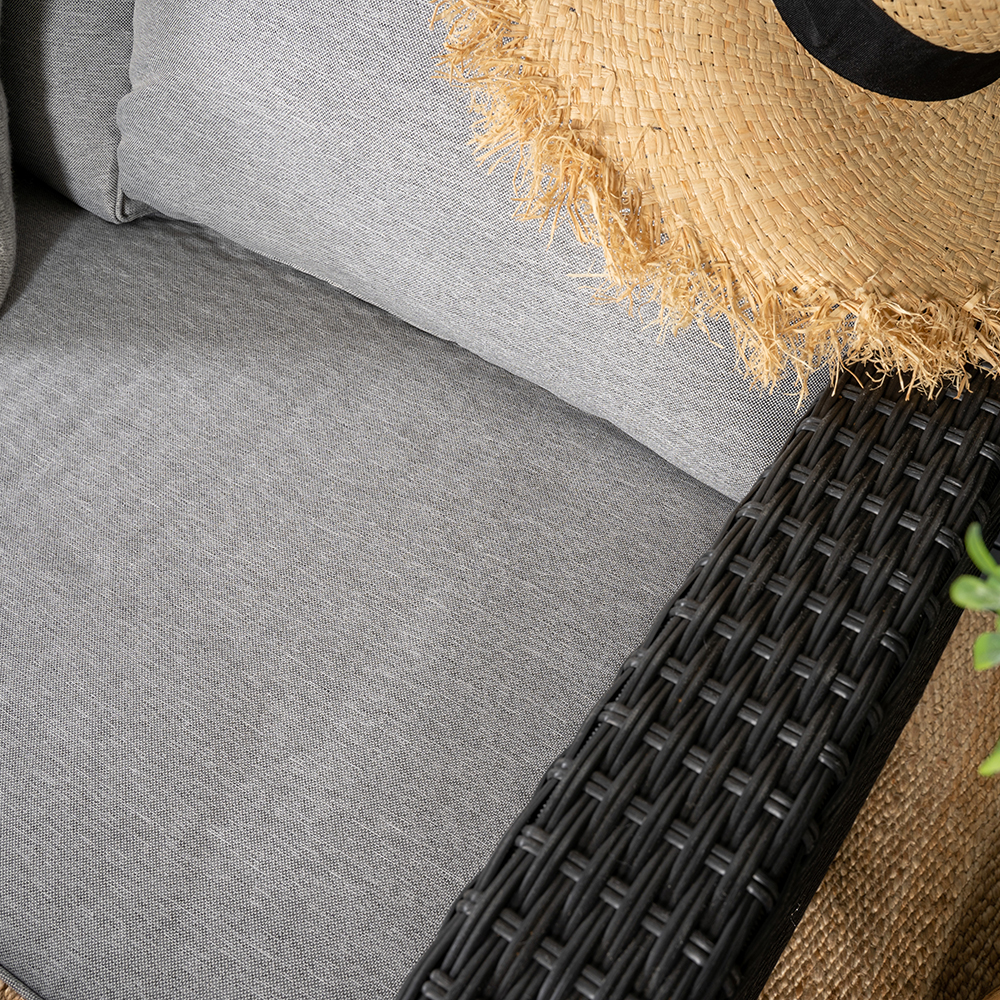 Brentwood Corner sofa - Black/Grey Svart/Grå