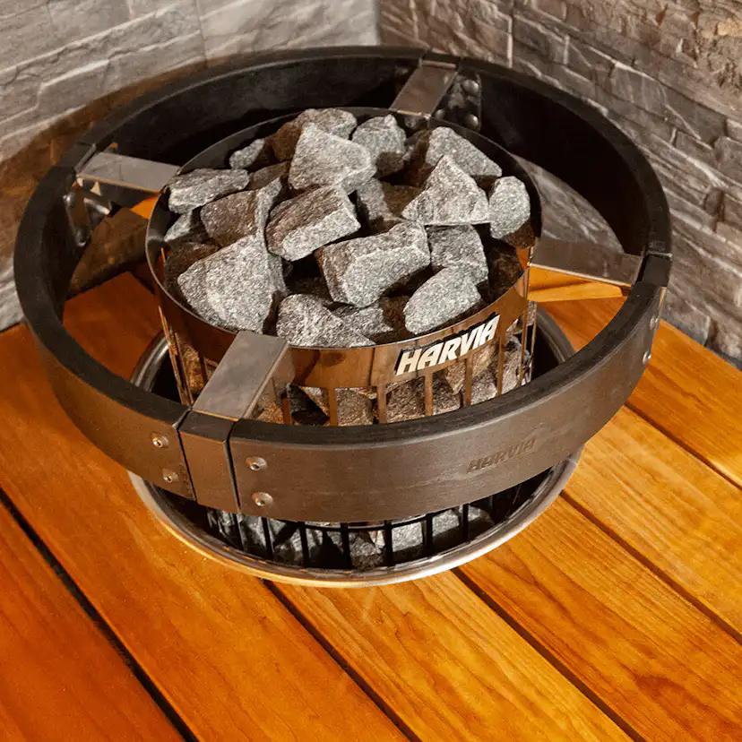 Bastuaggregat Harvia Cilindro PC70XE Black Steel