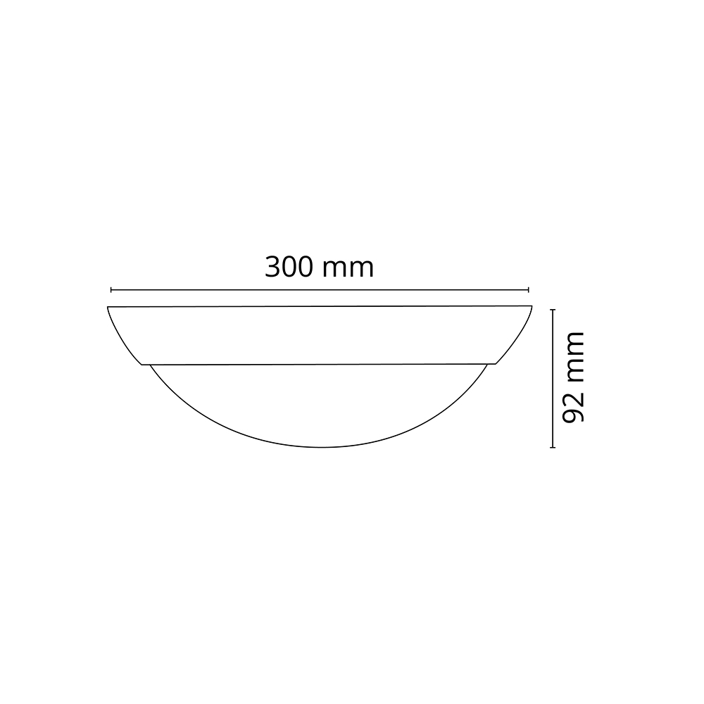 Plafondarmatur SG ARMATUREN Enok IP44 LED
