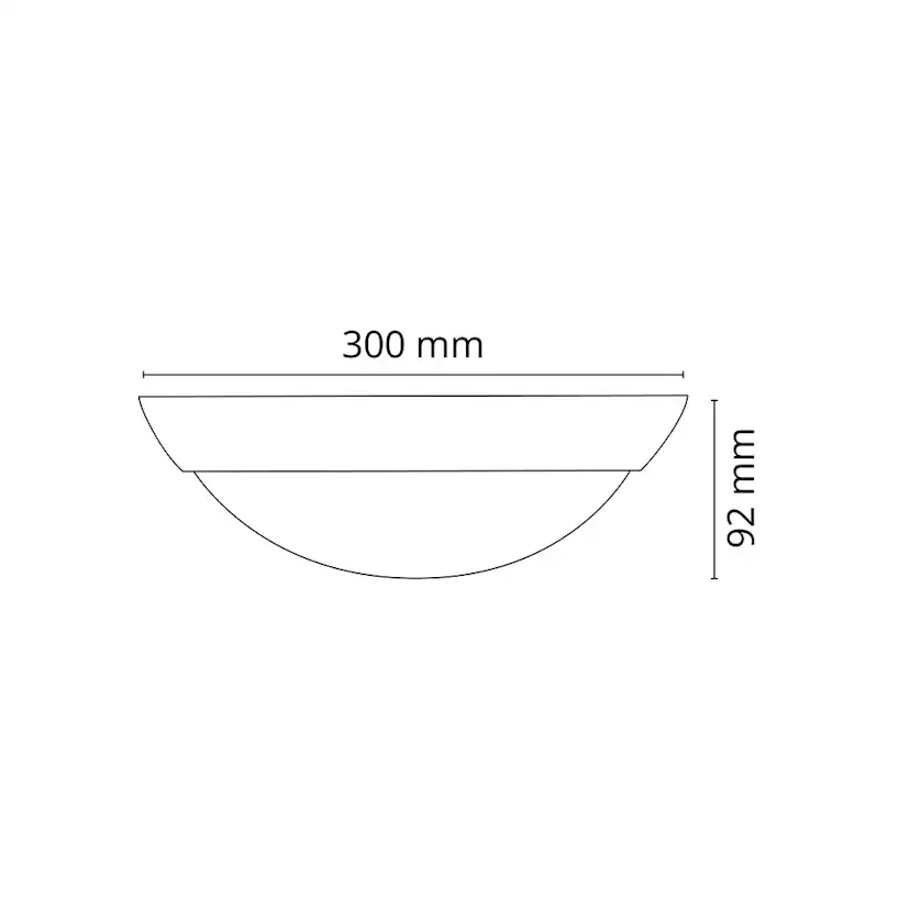 Plafondarmatur SG ARMATUREN Enok IP44 LED