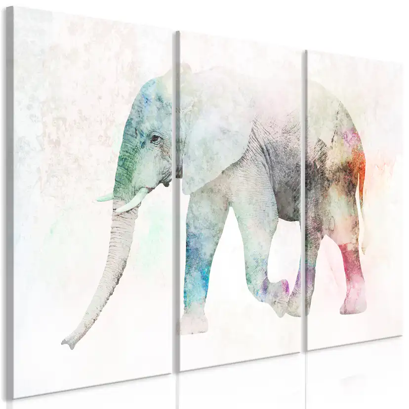 Tavla Arkiio Painted Elephant