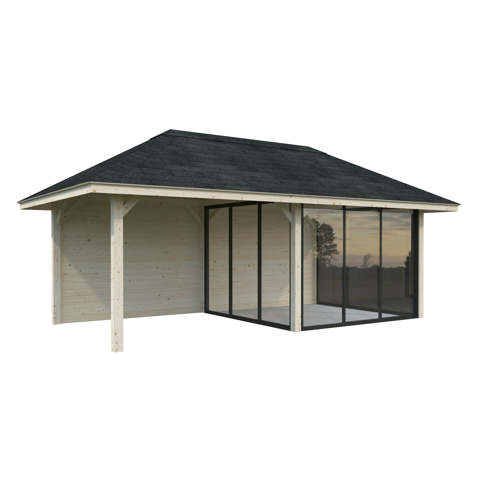 Uterum Palmako Bianca 16,6 m2 Set 206 Slide