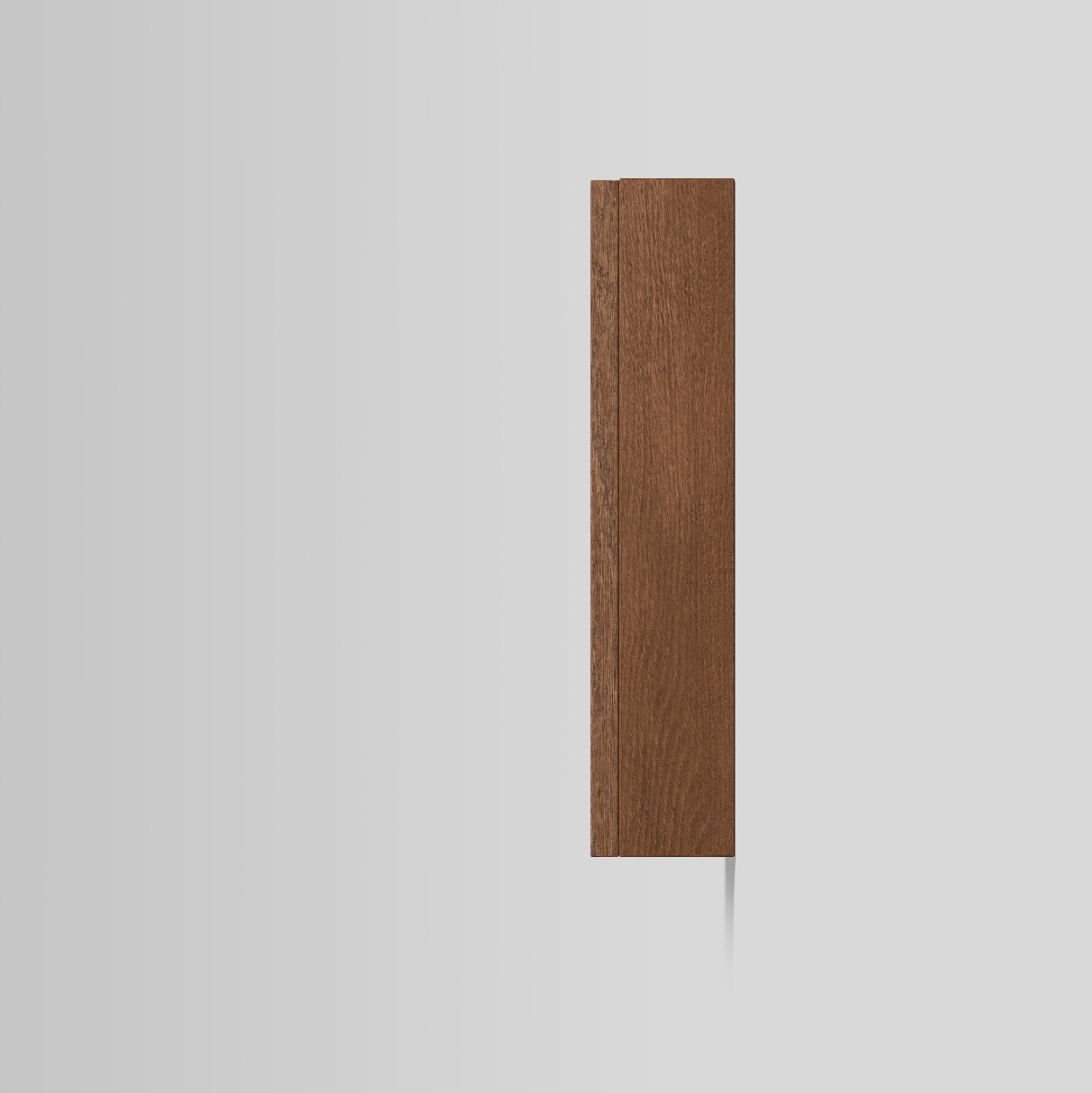 Väggskåp Carve 40/15 Dark Oak, 2 Hy, Vä Färg: Dark Oak, Hängning: Vänster