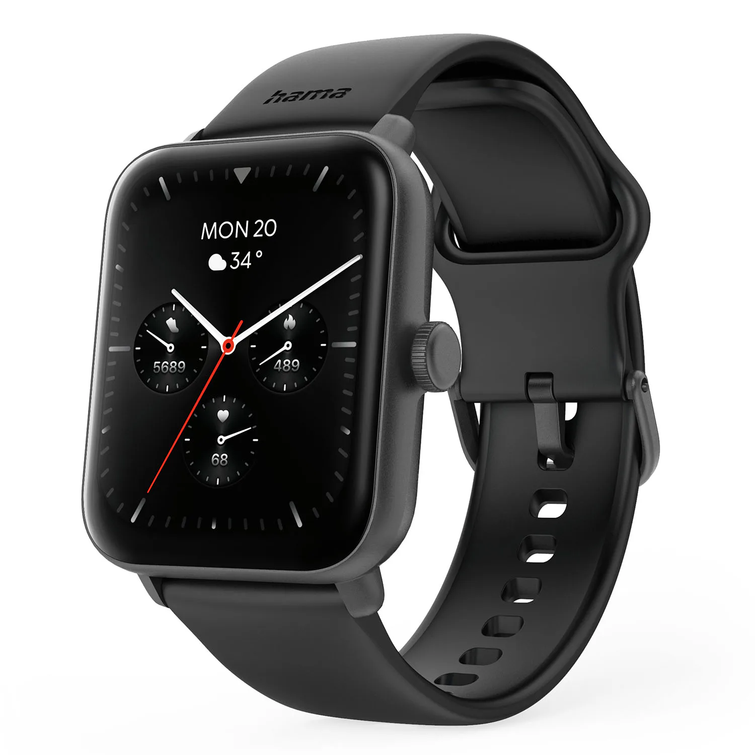 Smart Watch Hama 6010 Svart