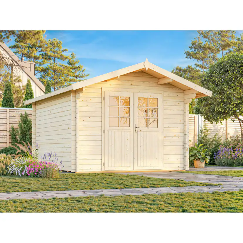 Sally 10,2 m2 PNT7042W2 Ljusgrå/Vit