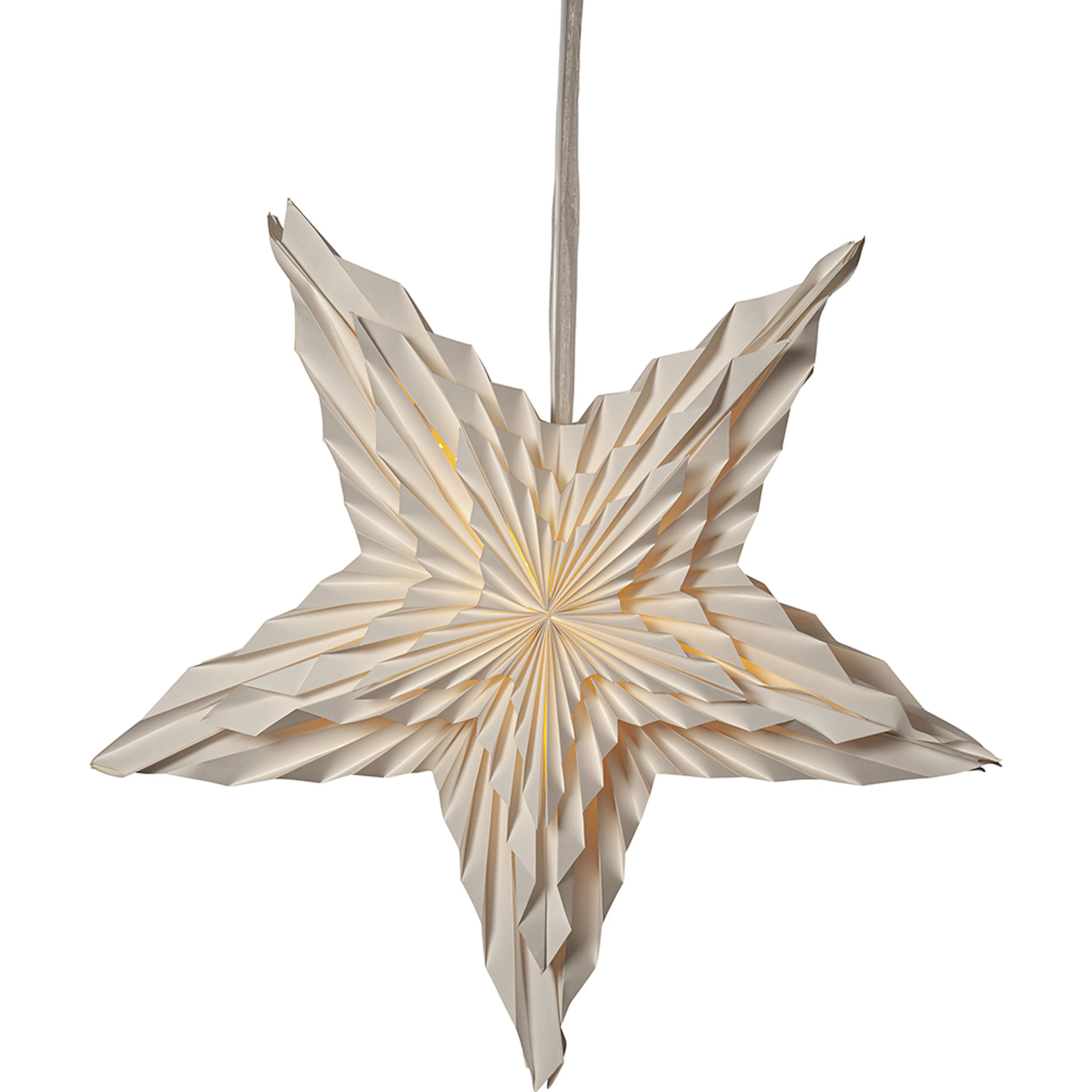 Pappersstjärna White 70x70 cm