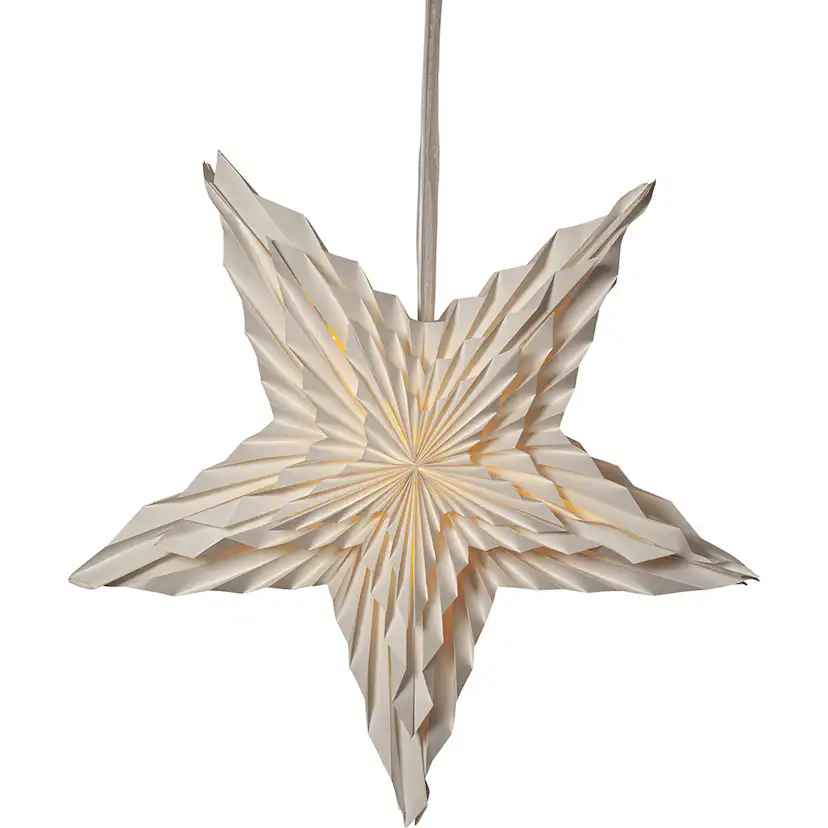Pappersstjärna White 70x70 cm