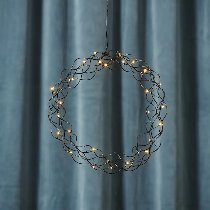 Hängande Dekoration Star Trading Curly 30 cm