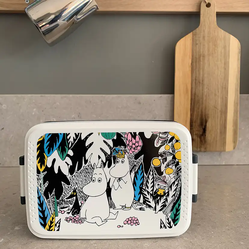 Matlåda Rätt Start Moomin Djungel Grafit
