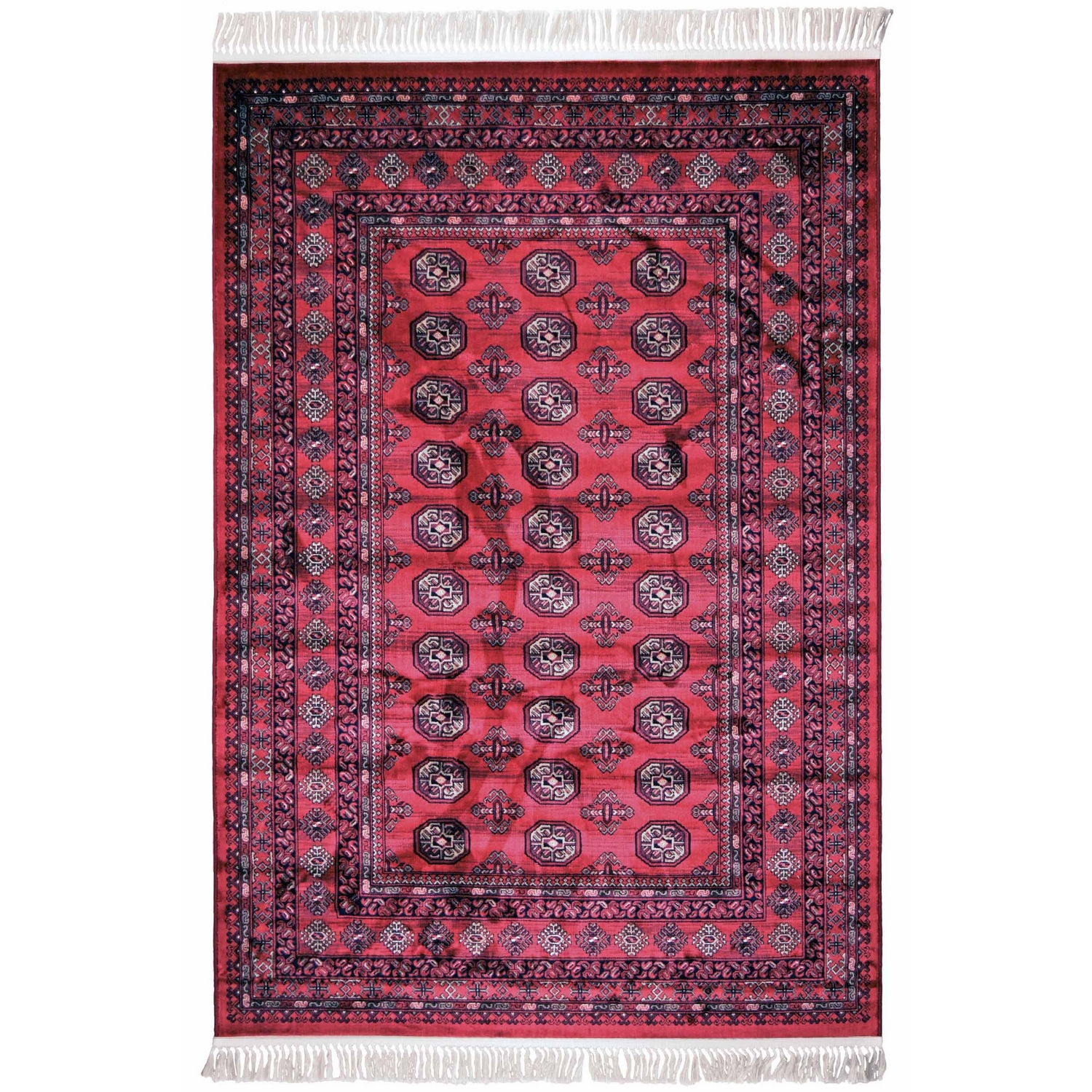 Matta EUFRAT 7, röd 200/290 Röd, 200x290 cm