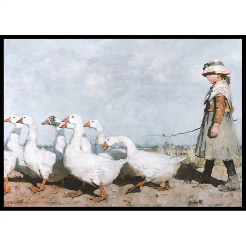 Poster Gallerix To Pastures New By James Guthrie