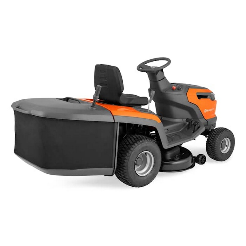 Trädgårdstraktor Husqvarna TC 100i Batteridriven med Uppsamlare