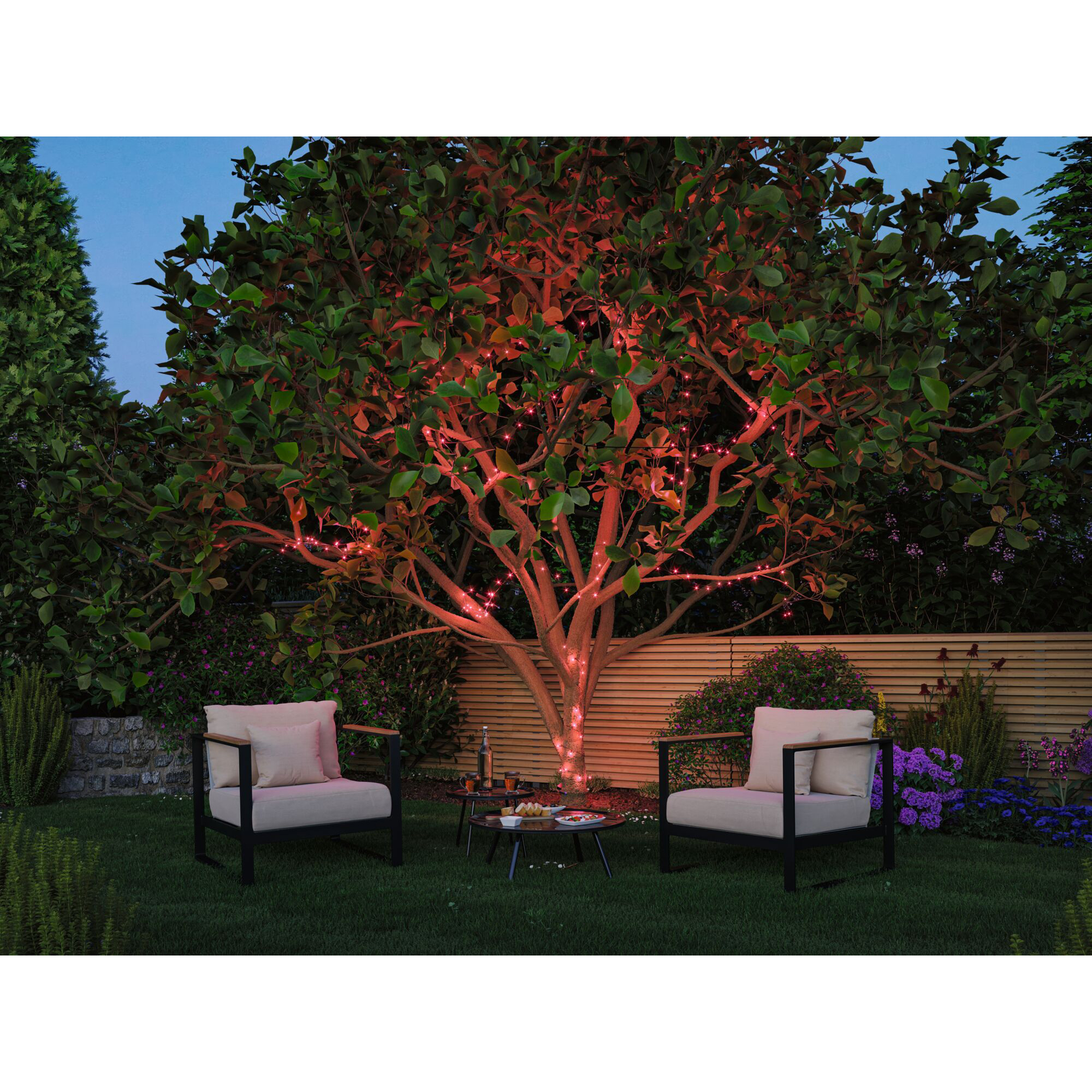 Ljusslinga LED Paulmann Yuna Fairy Lights Plug & Shine IP44 24V Ljus: RGB, Längd: 10 m