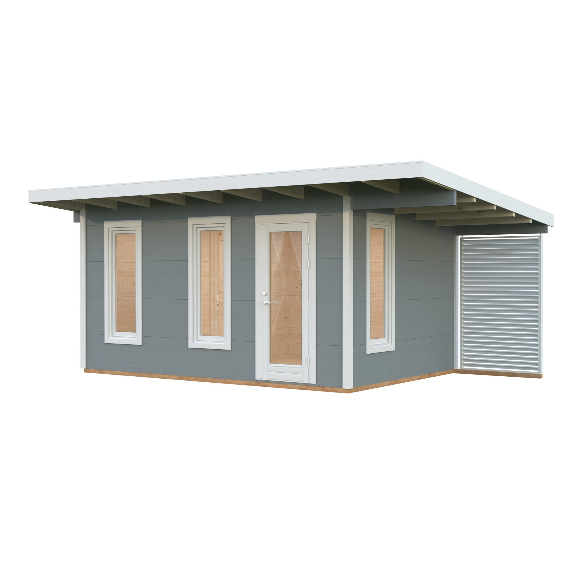 Trädgårdshus Palmako Grace 13,4+4,1 m2
