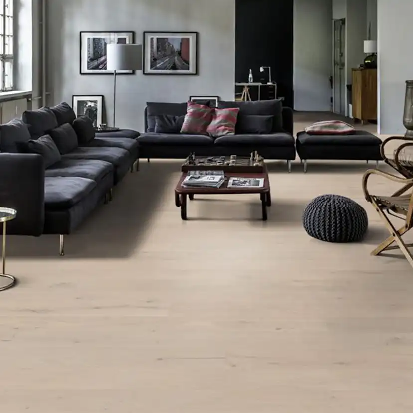 Parkettgolv Kährs Beyond Retro Loft White Ultramatt Lack Ek 1-Stav
