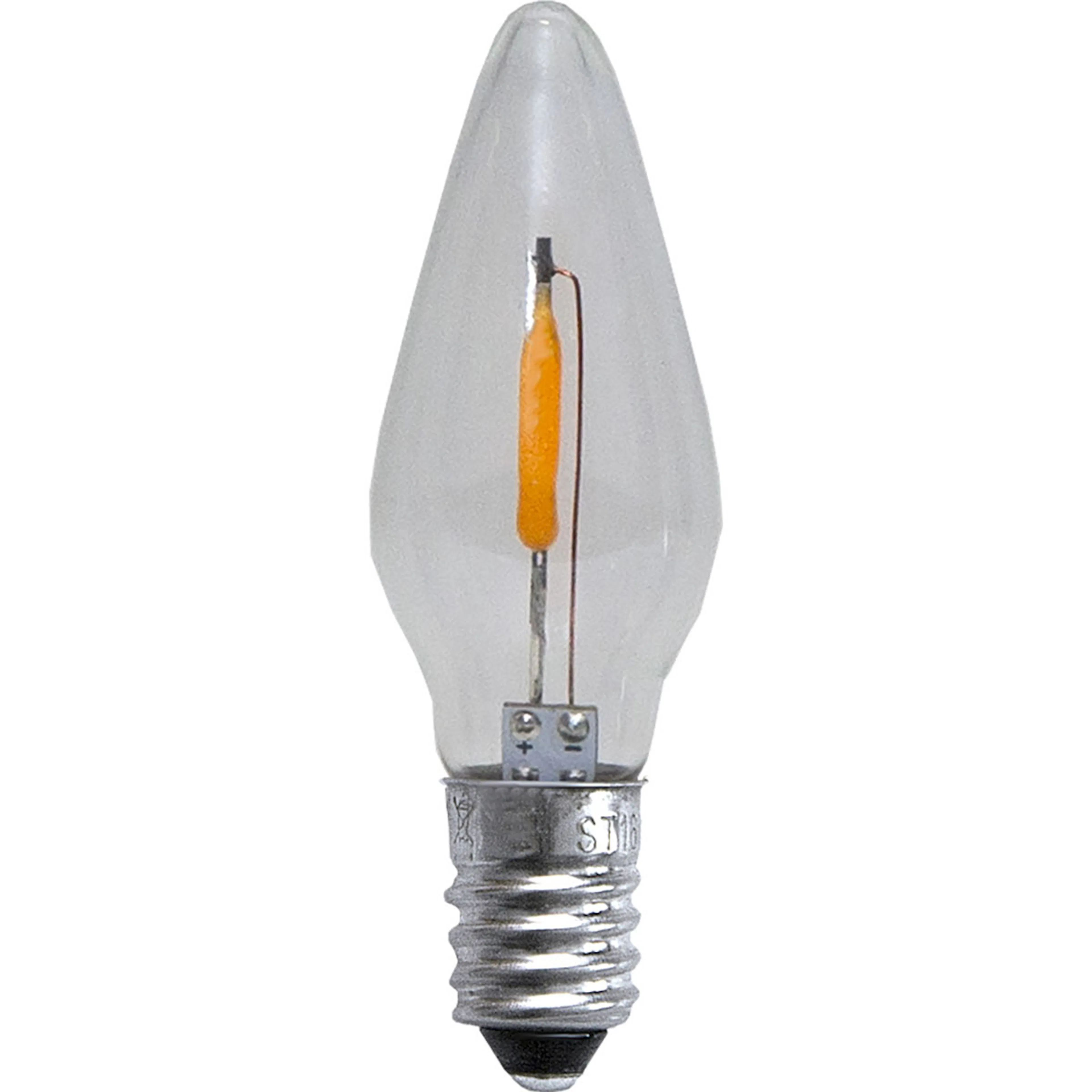 LED-Reservlampa Star Trading E10 Universal Transparent 3-pack för Inomhusbruk