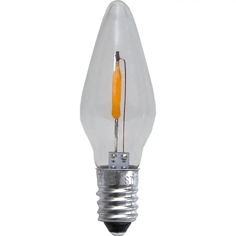 LED-Reservlampa Star Trading E10 Universal Transparent 3-pack för Inomhusbruk
