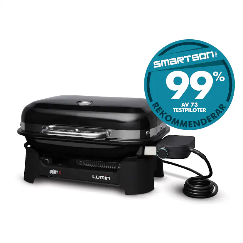 Elgrill Weber Lumin med ställning