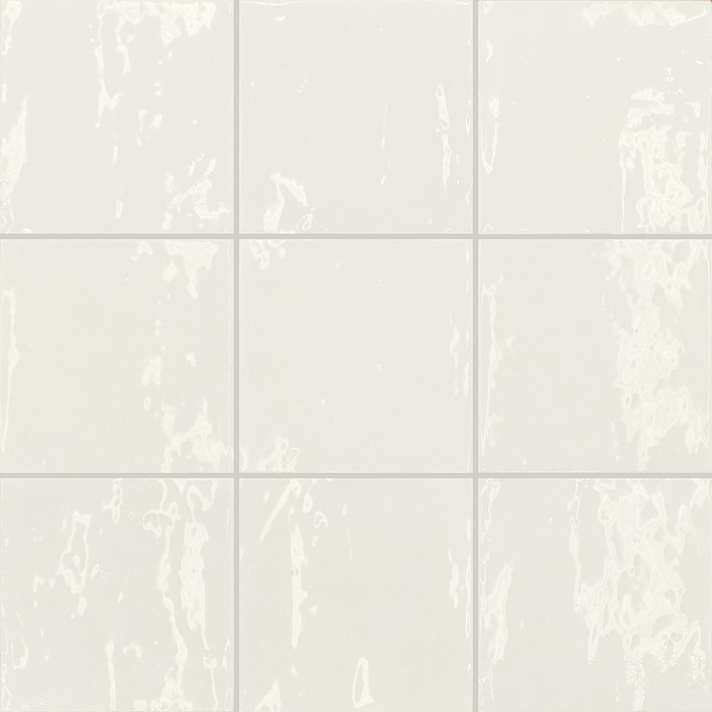 Kakel Lhådös Bristol Coconut 12,5x12,5 Blank cm