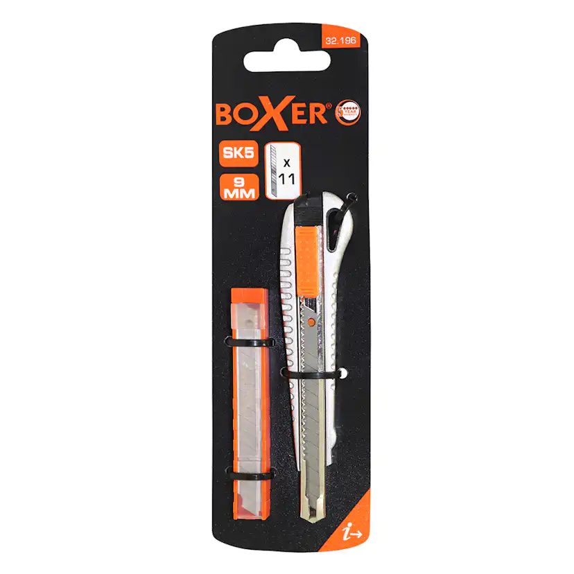 Hobbykniv Boxer Inkl. 10 Extra Knivblad