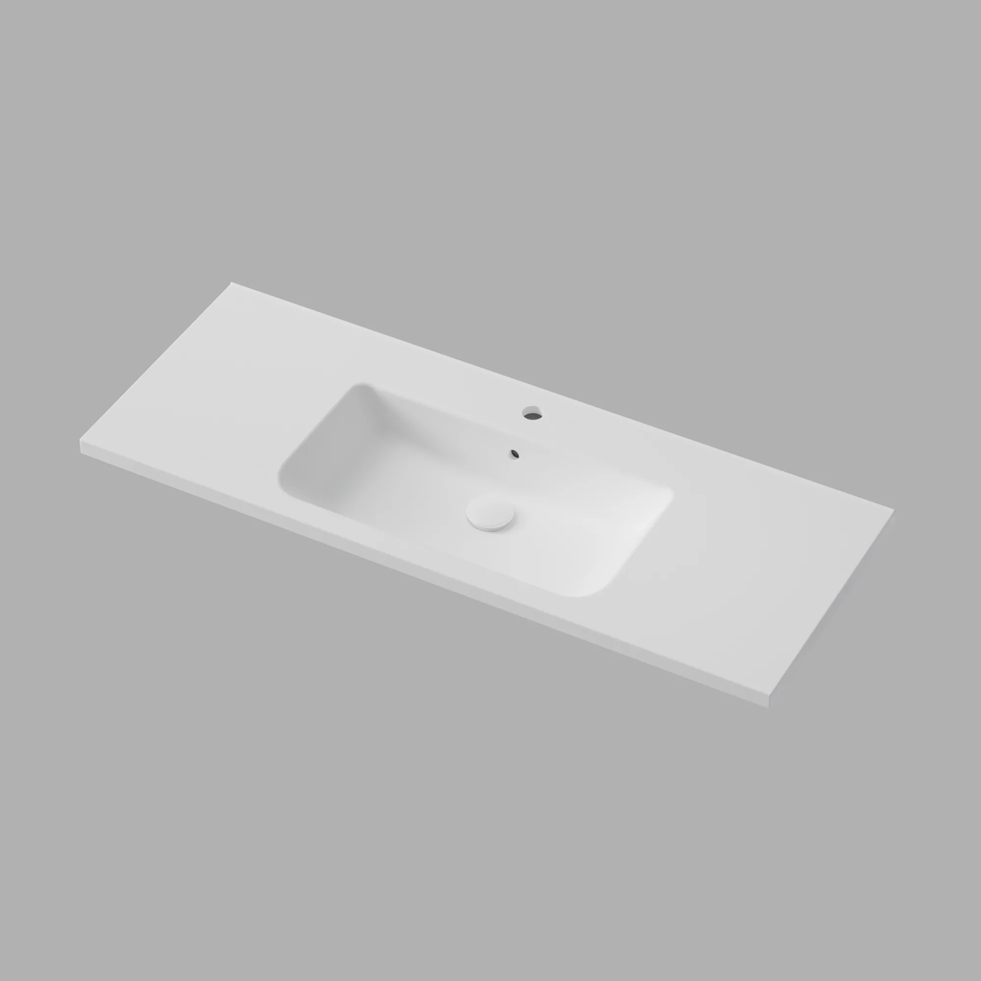 Tvättställ Shape 120, Glossy White, Porslin 1220